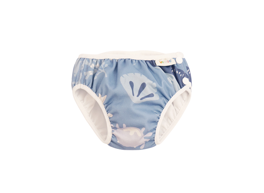 Culotte de bain lavable Vimse - Baleine Bleue