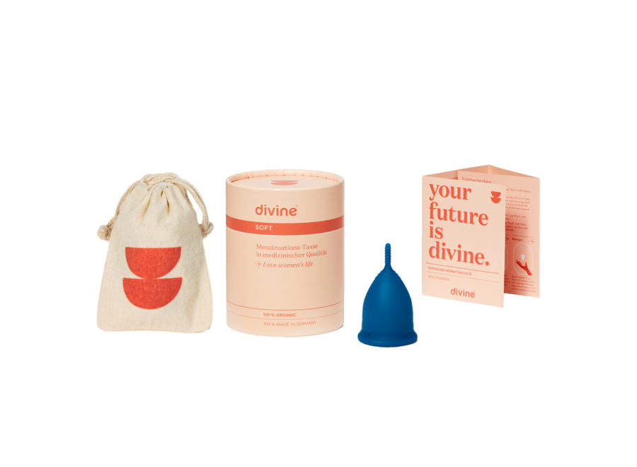 Menstrual cup - size L - 5 colours