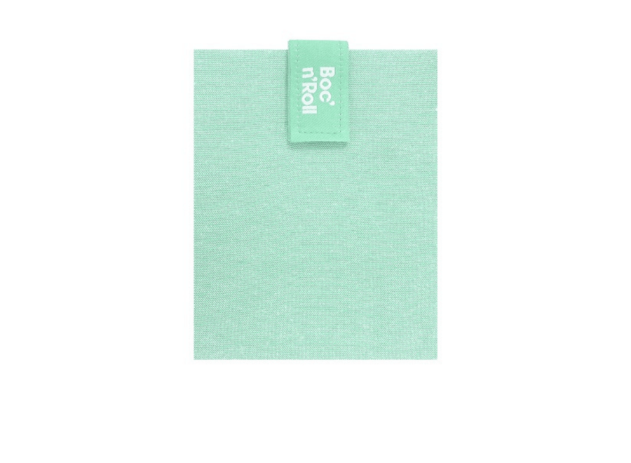 Boc'n'Roll Foodwrap - Nature Mint - Reusable sandwich bag - Easy to clean