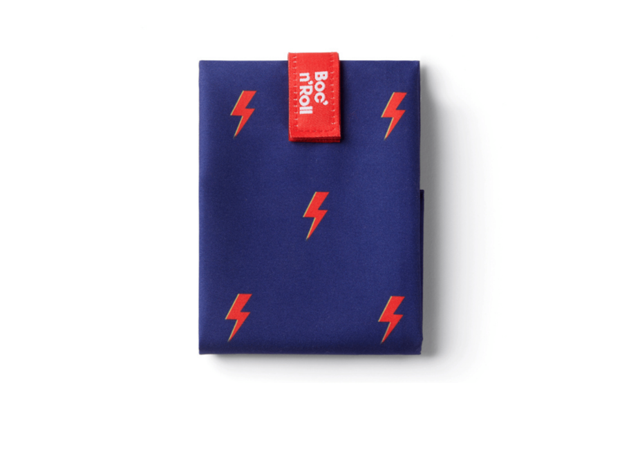 Boc 'n Roll Foodwrap - Icons Thunder - Reusable sandwich bag - Easy to clean