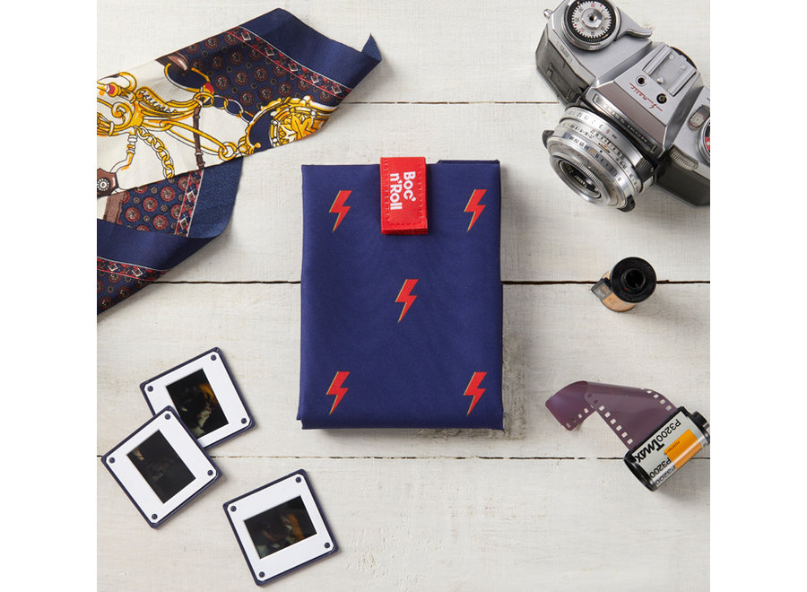 Boc 'n Roll Foodwrap - Icons Thunder - Reusable sandwich bag - Easy to clean