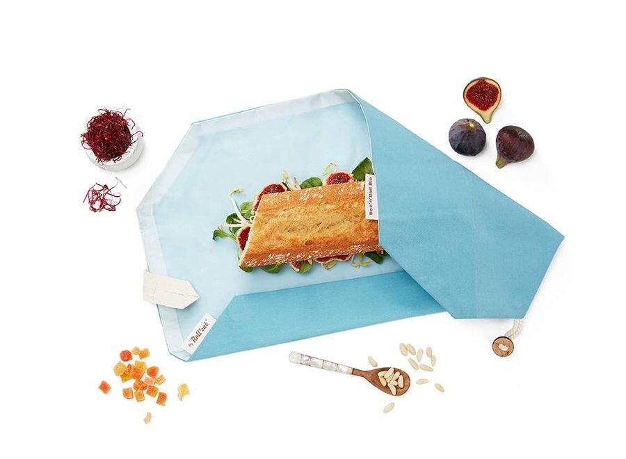 Boc 'n Roll - Foodwrap - Blue - Organic cotton