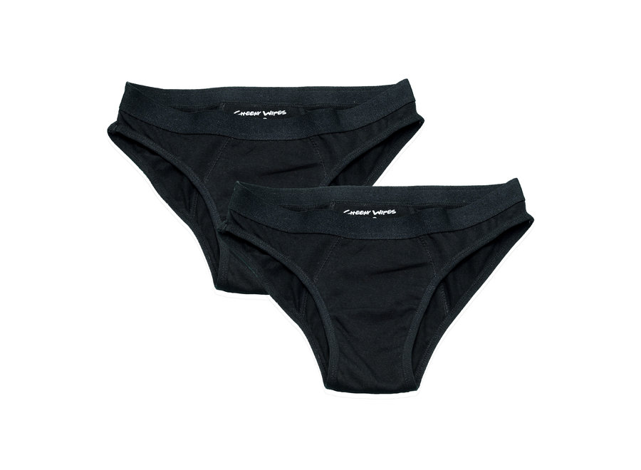 Menstrual underwear Feeling Sporty extra absorbent + Feeling Sporty black