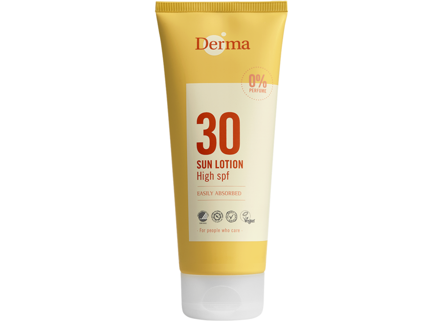 Derma Eco Sun Lotion Solaire SPF30 : Protection Biologique et Étanche pour Tous