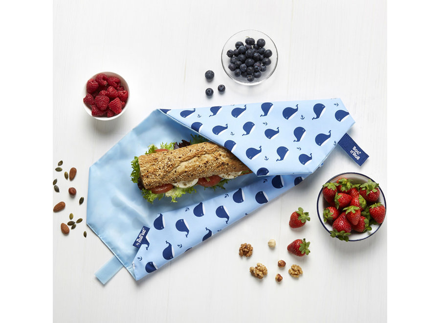 Boc'n'Roll - Emballage Alimentaire - Baleines - Un choix écologique et pratique