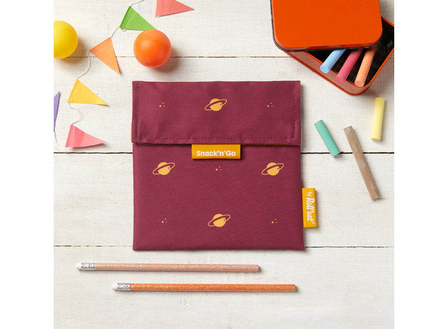 Snack'n Go - Icons Saturn - Umweltfreundlich - Wiederverwendbar - BPA-frei