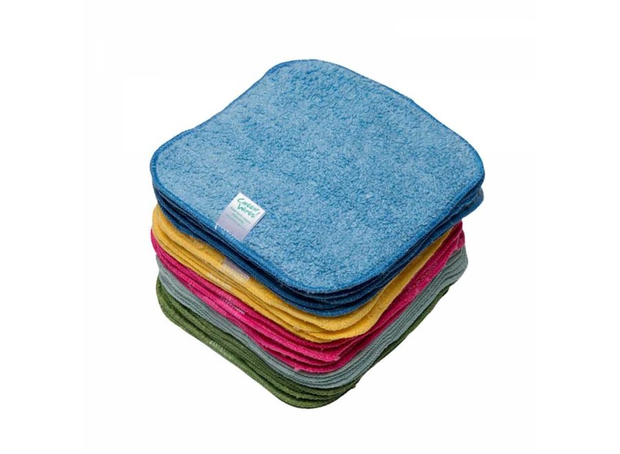 Cheeky Wipes - babydoekjes organisch katoen - 25 stuks - verschillende kleuren