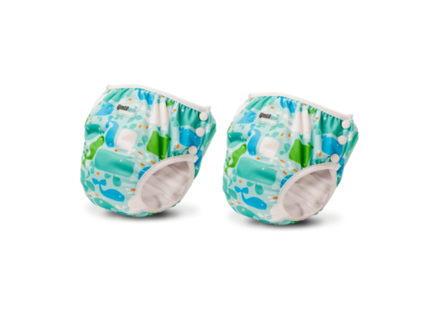 2 Pack Reusable Swim Diaper