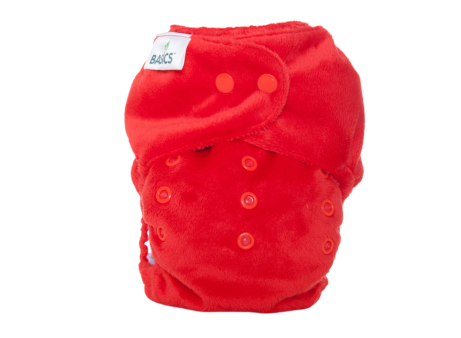 Bambooty washable diaper all-in-two - Watermelon Red