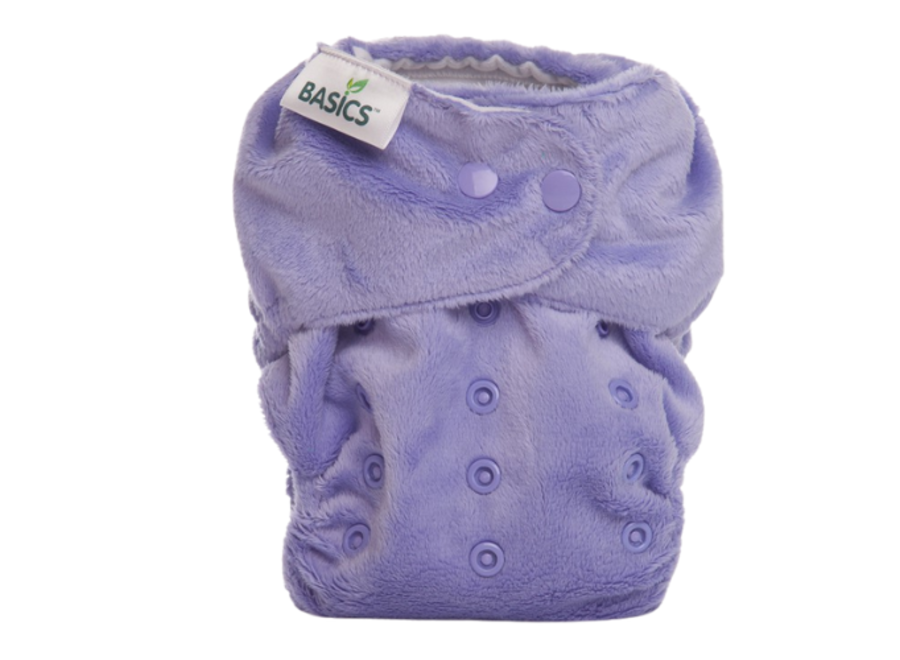 Bambooty washable diaper all-in-two - Wisteria Lila