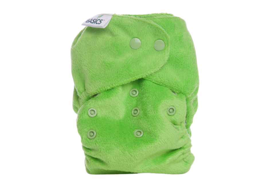 Bambooty washable diaper all-in-two - Apple green