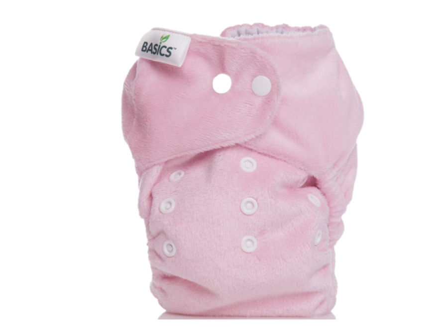 Bambooty washable diaper all-in-two - Lychee Pink