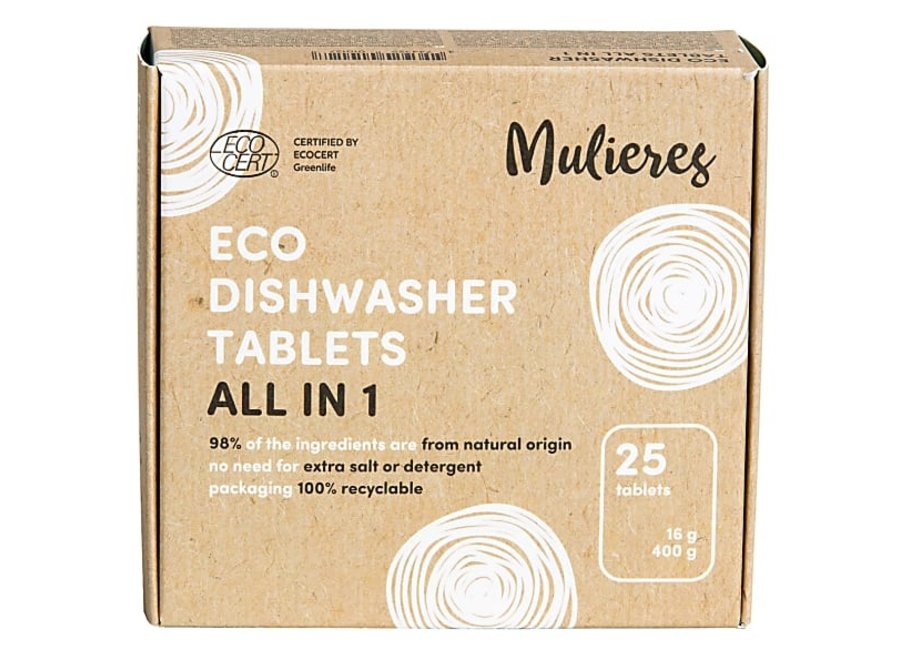 Eco all-in-one - dishwasher tablets - 25 pieces
