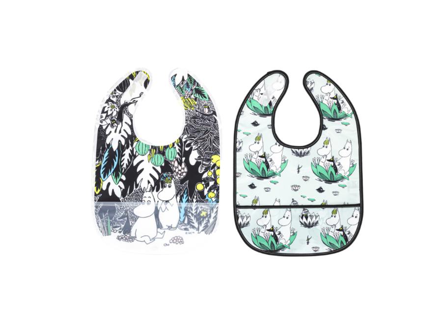 Moomin Bib - 2 pieces - Colored