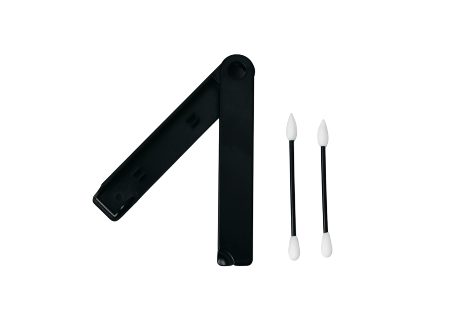 Herbruikbaar make-up staafjes - siliconen - 2 stuks