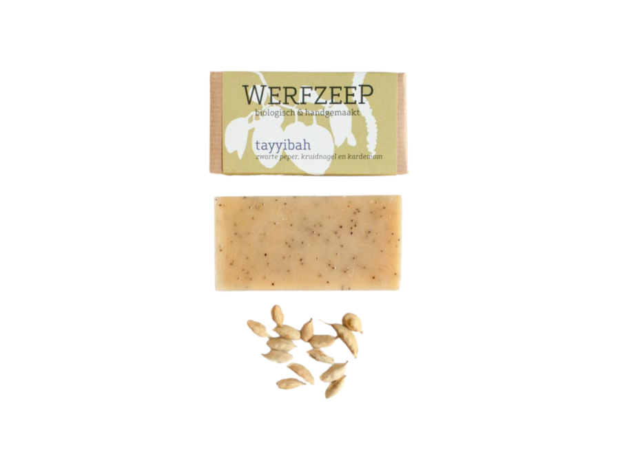 Tayyibah - ScrubSeife - Werfzeep - 100g - 100% vegan - Pflanzliche Inhaltsstoffe