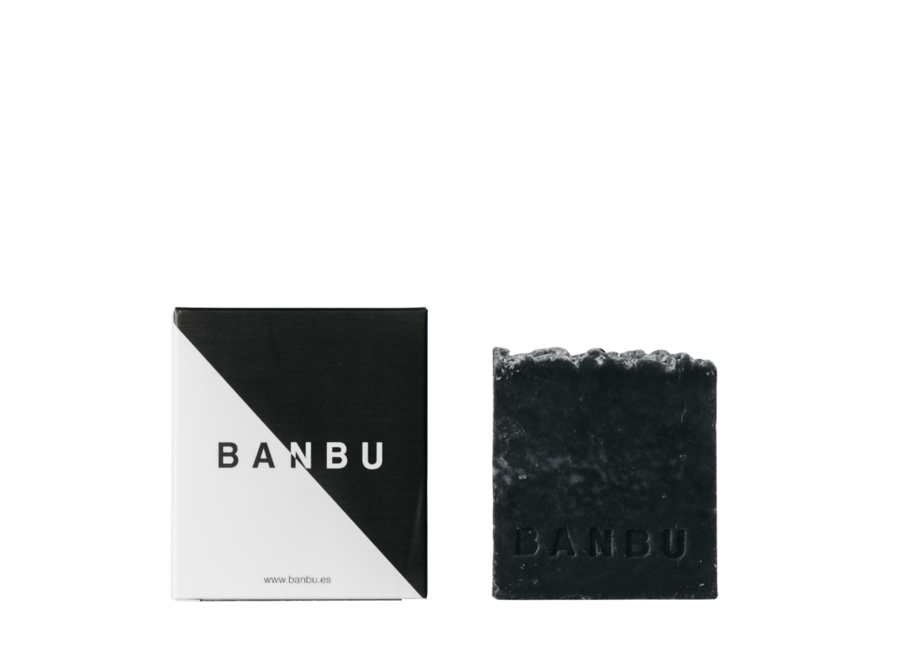 Banbu Soap bar | zero-waste | Houtskool