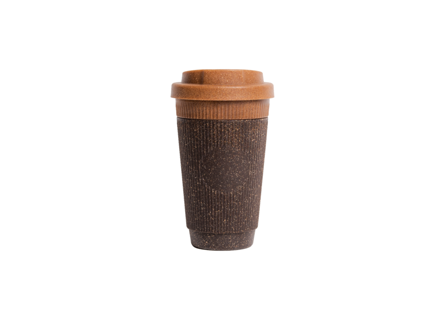 Reusable coffee cup Refined - Nutmeg - 350 ML