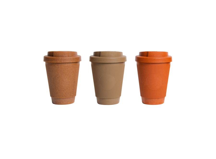 Reusable Coffee Cup Essential + Sealed Cap - Cayenne - 300 ML