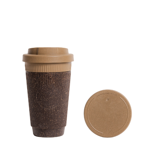 Herbruikbare koffiebeker Refined + Cap - - 350 ML - Grace Green