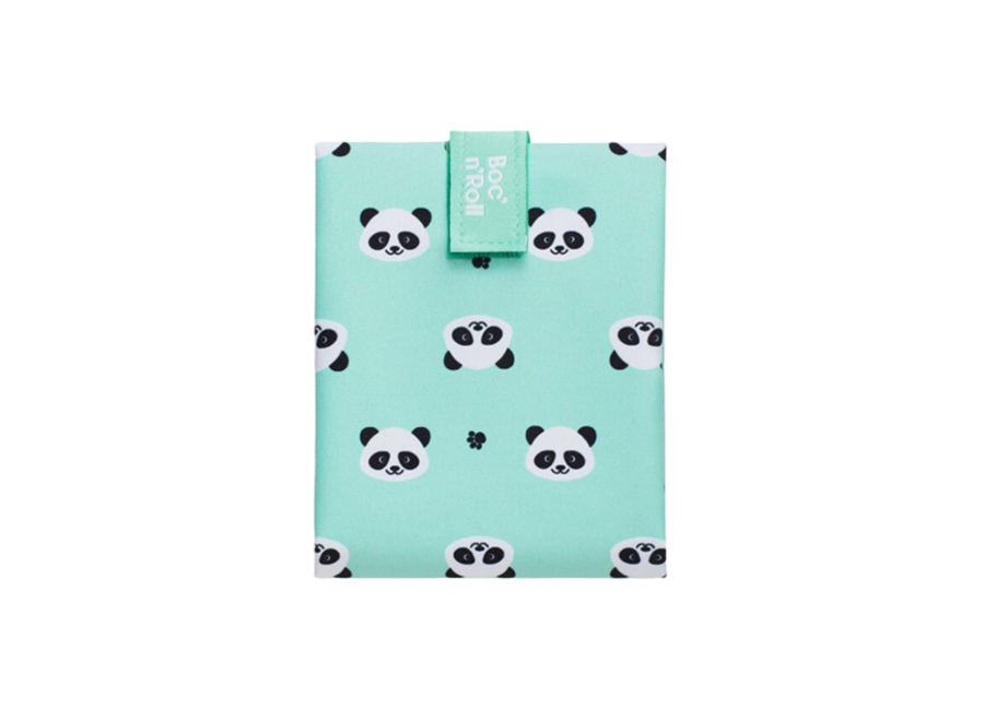 Boc'n'Roll - Enveloppe alimentaire - Panda - Une alternative écologique et pratique pour vos déjeuners