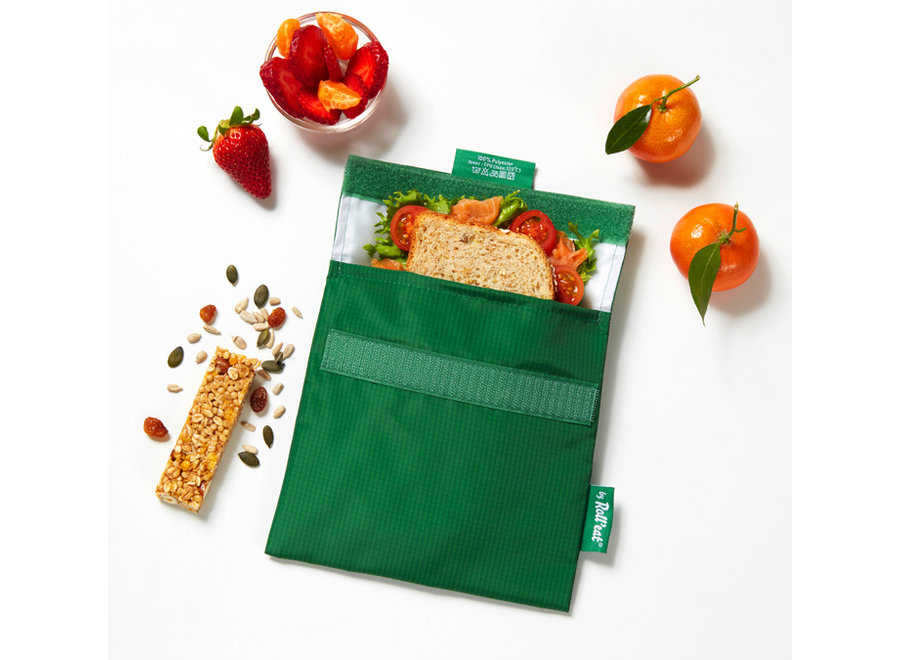 Snack'n Go - Active Green - Umweltfreundliche Lebensmittelverpackung - Wiederverwendbar - BPA-frei