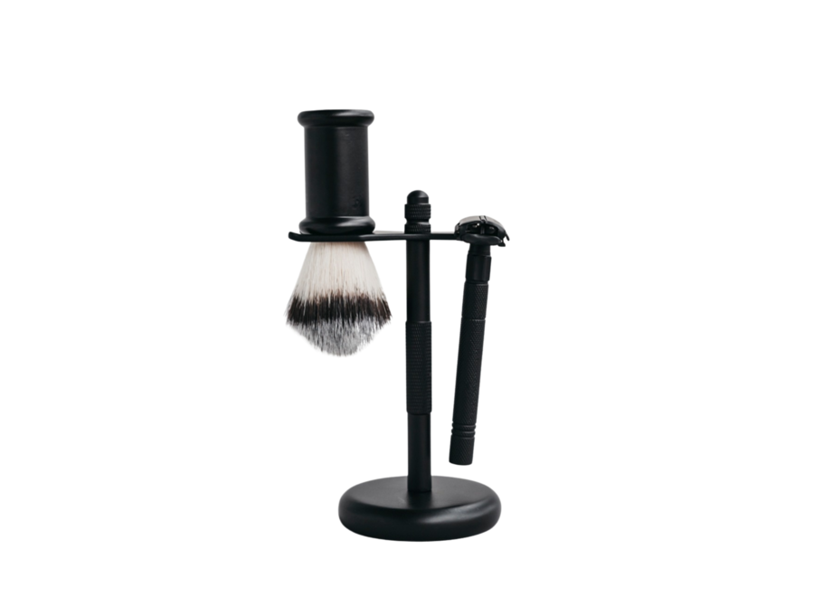 Banbu shaving set - Stainless steel - Total Black