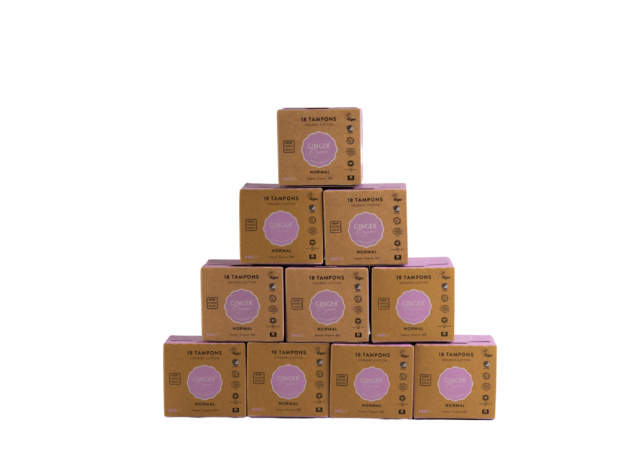 Voordeelverpakking - Tampons - Normaal - 10 x 18 stuks