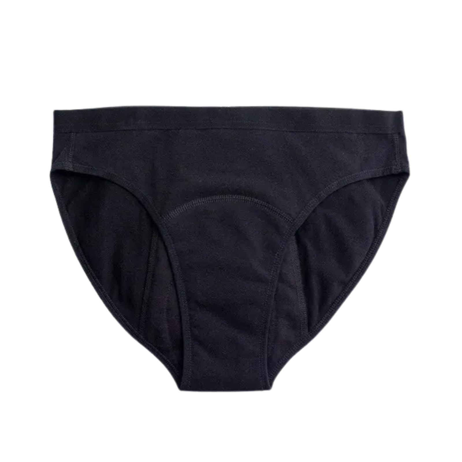 Reusable Period Underwear, Bikini, Medium, Black, 1 Count