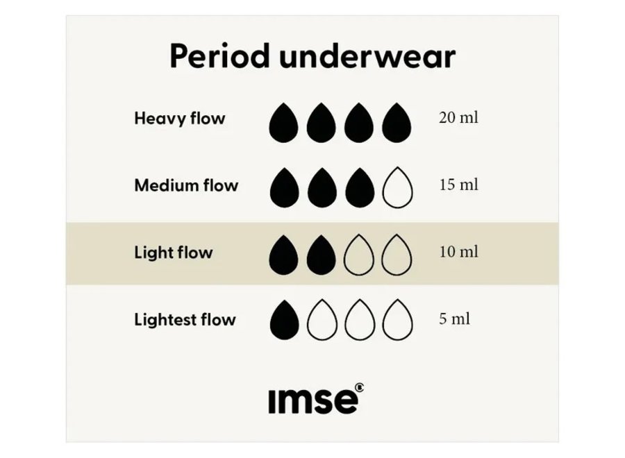 Menstrual Underwear - Hipster - Light Flow