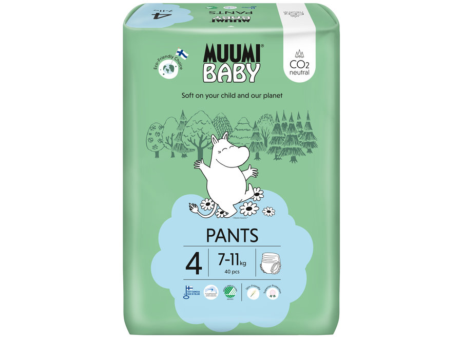 Eco Diaper Pants - size 4 - 7 to 11 kg