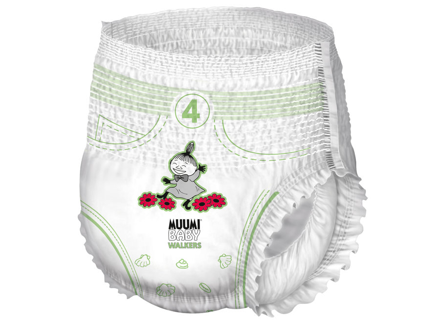 Moomin Baby - Culottes de couches écologiques - taille 4 - 7 à 11 kg - Pack avantage