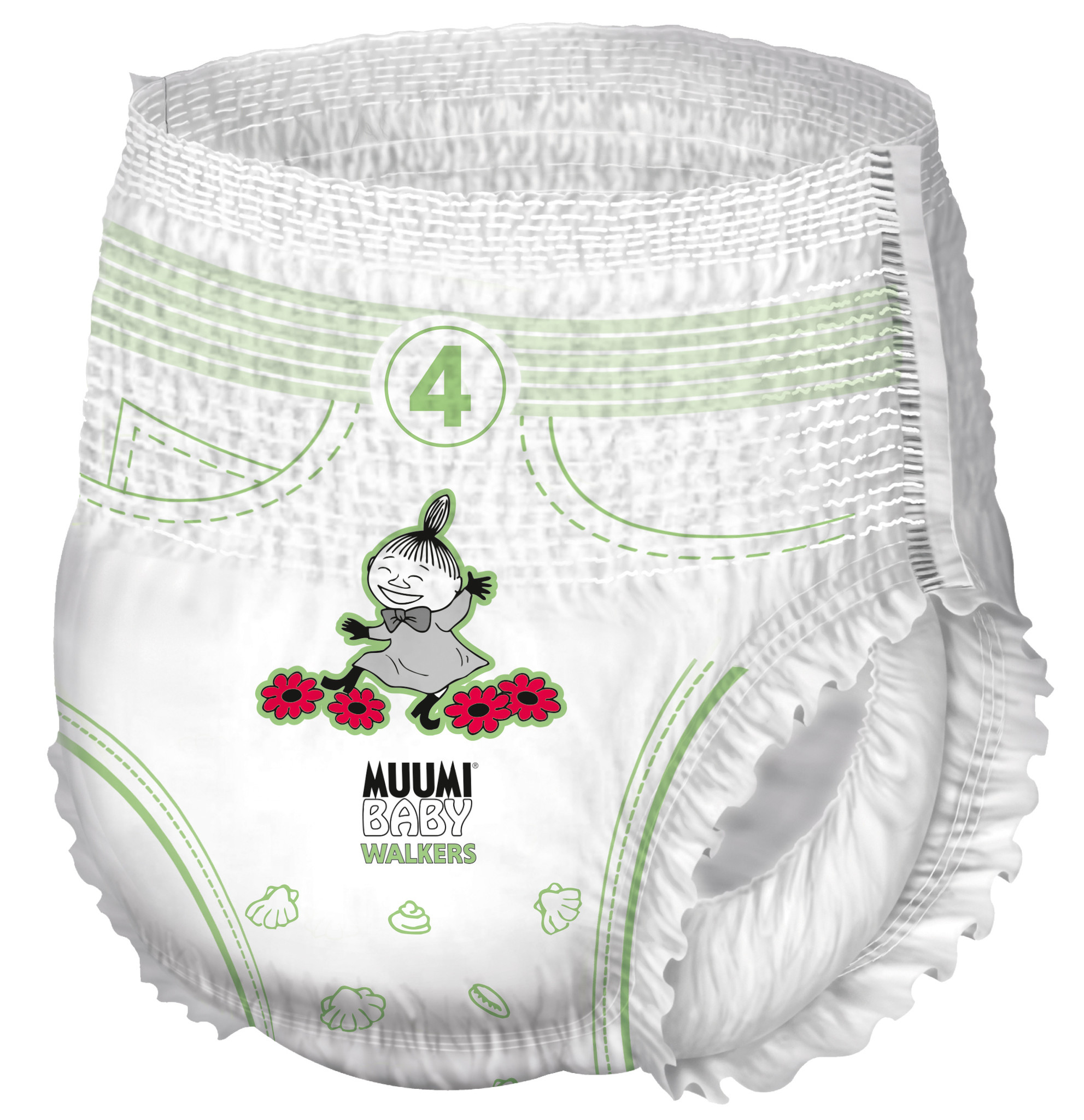 Eco diaper pants from Muumi Baby - size 4 - 7 to 11 kg - Grace is