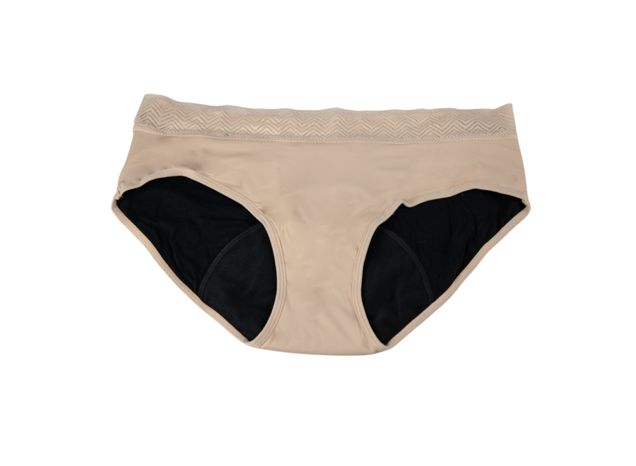 Menstrual underwear Hipster - Beige