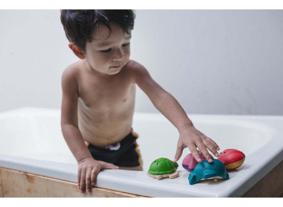 Ensemble de bain - Monde sous-marin de PlanToys, jouet écologique pour l'eau