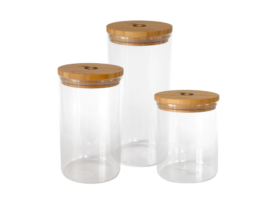 Storage jar - different sizes - 3 pieces