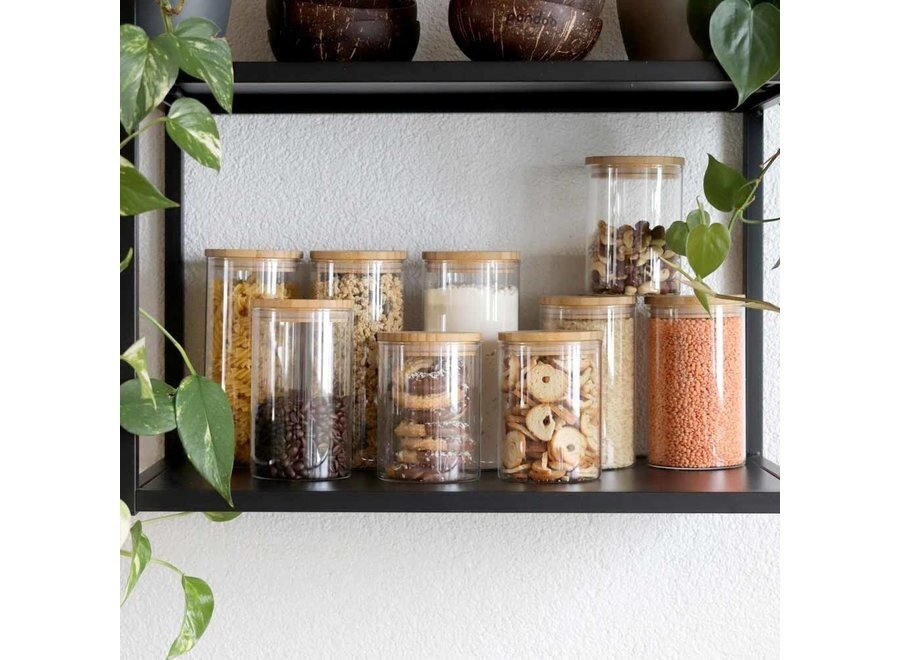 Storage jar - different sizes - 3 pieces