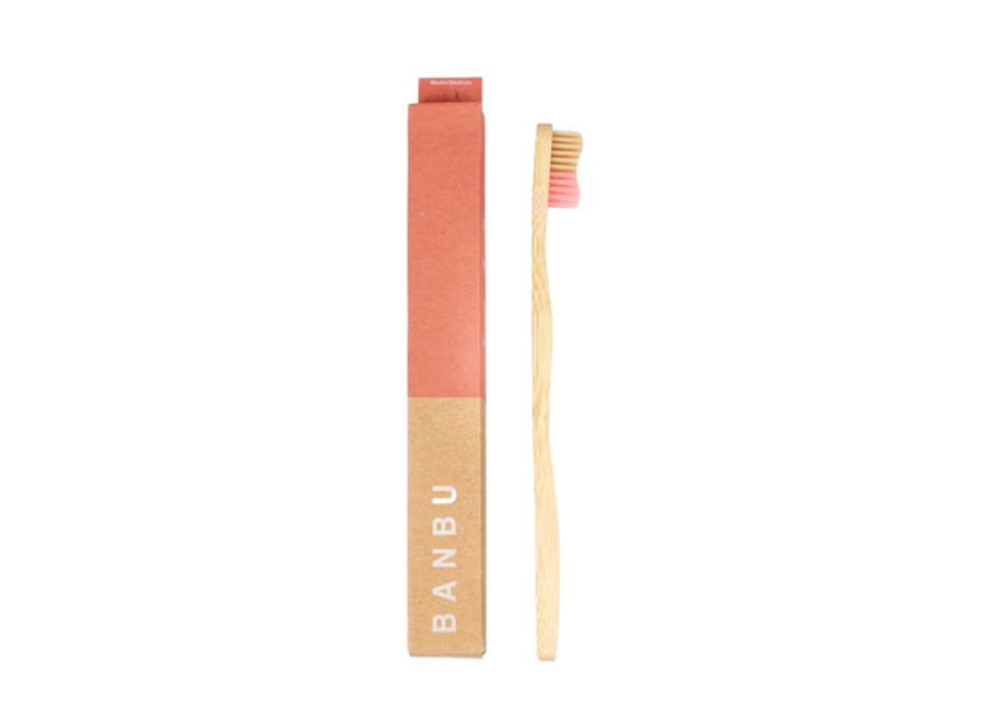 Tandenborstels | medium | bamboe | 4 kleuren