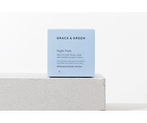 Organic cotton - Sanitary pads normal - 14 pcs - Grace is Green