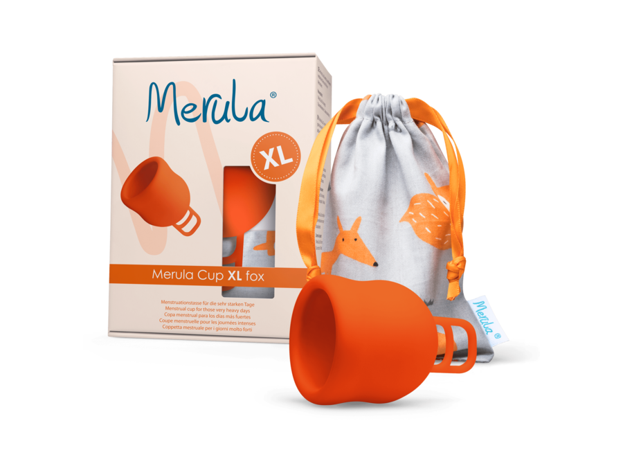 Coupe menstruelle XL - 5 couleurs - Orange