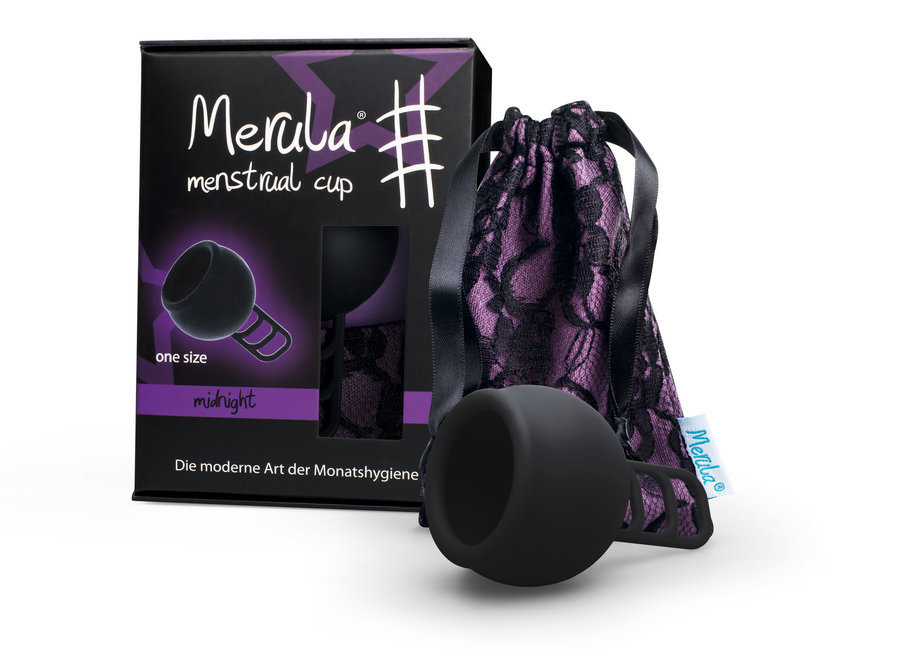 Menstrual Cup - Midnight - Black