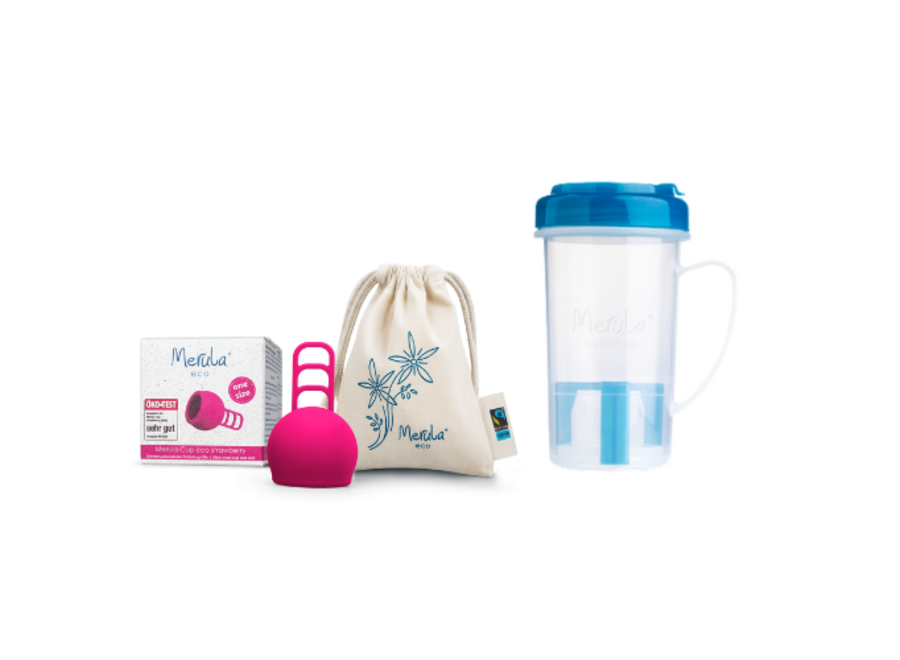 Merula - Menstruationstasse - Cupscup - 9 Farben - Umweltfreundlich - Effektive Reinigung