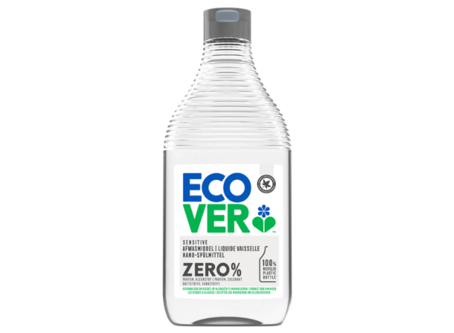 Ecover - Spülmittel - Zero % - 450 ML - 0% Duftstoffe - 0% Farbstoffe