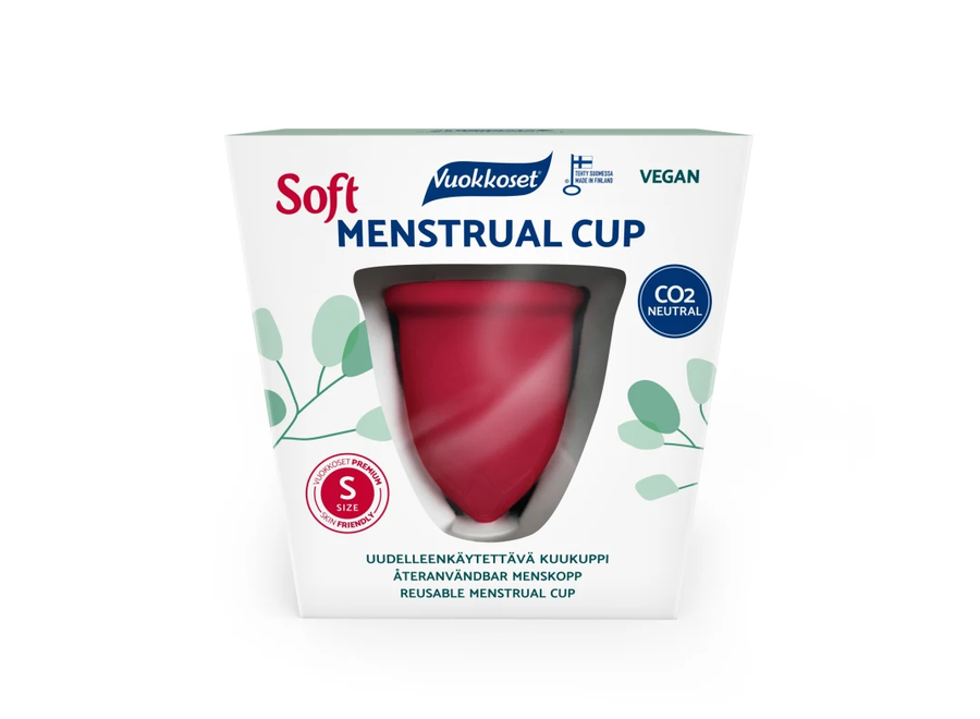 Menstruatiecup - Soft - TPE - Maat S