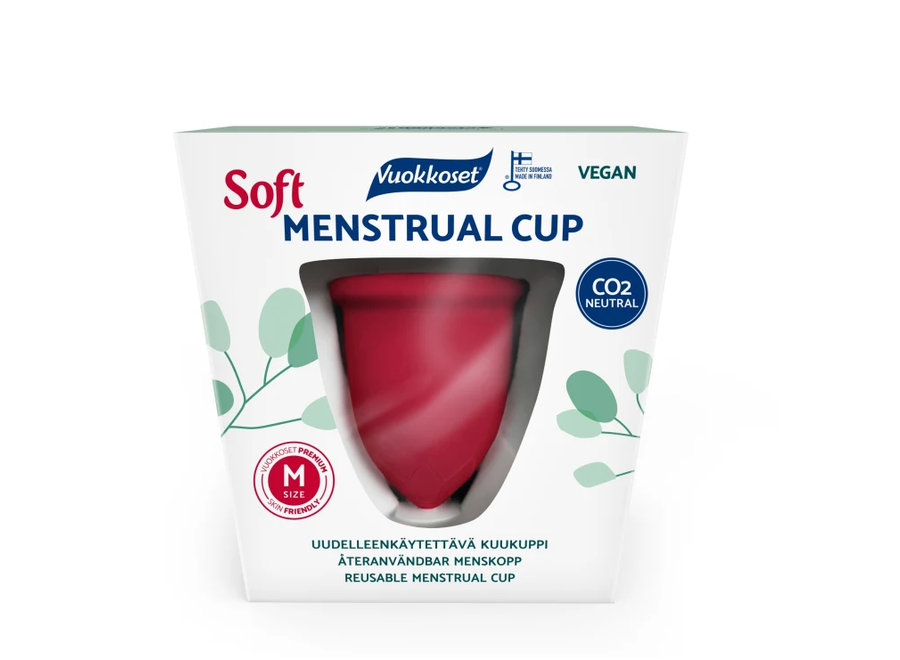 Coupe menstruelle - Souple - TPE - Taille M - Une alternative durable et écologique