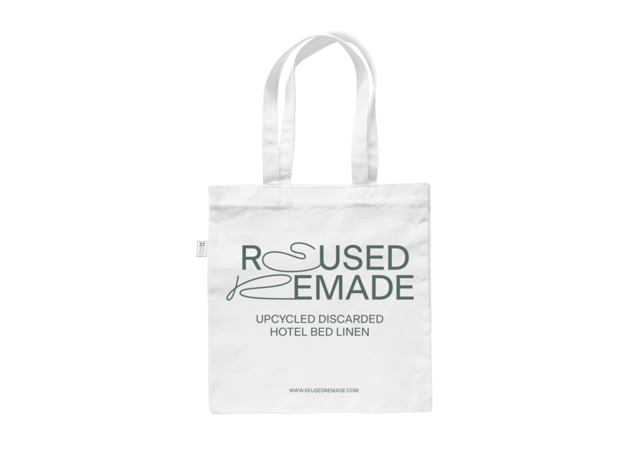 Reused Remade - Tote Bag - Upcycle - Lime