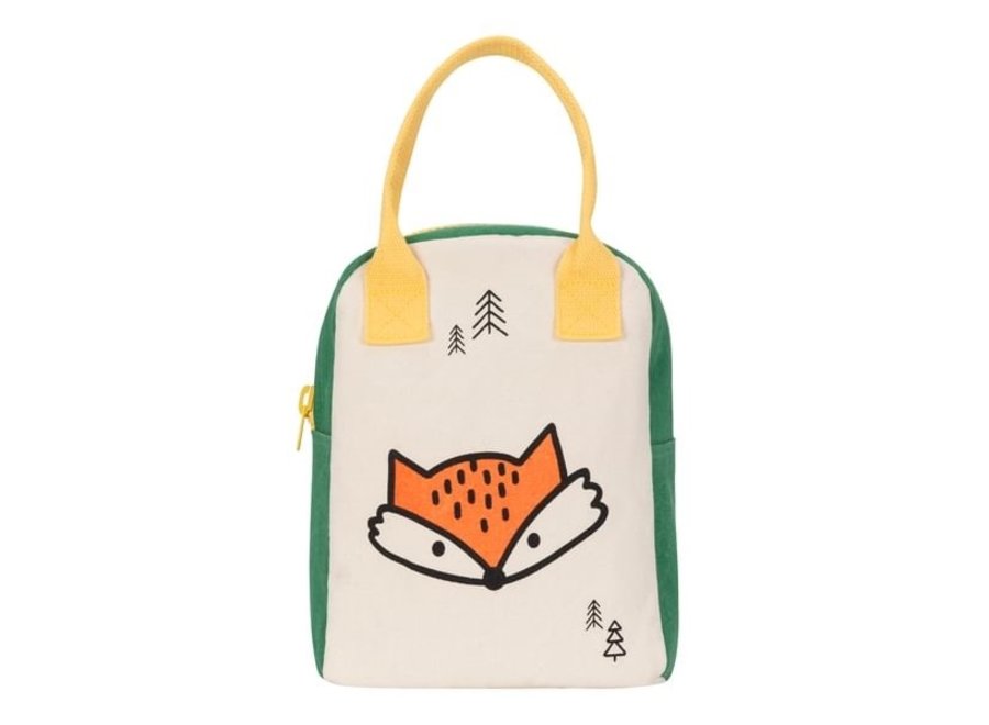 Sac à lunch zippé - Renard - Enfants | Durable et Réutilisable pour École