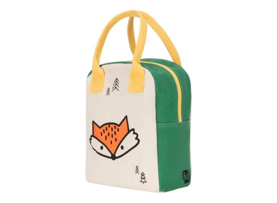 Sac à lunch zippé - Renard - Enfants | Durable et Réutilisable pour École