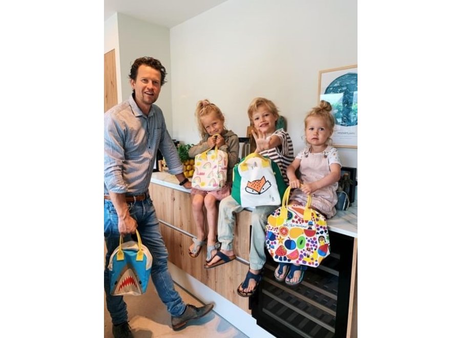 Zipper lunch bag - Fox - Kids