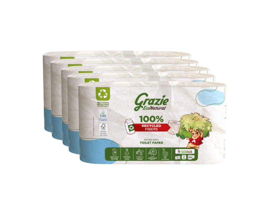 Grazie Natural toilet paper 2 ply